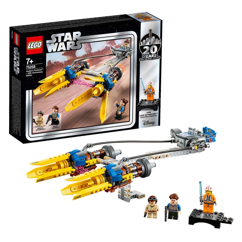 LEGO - Star Wars Vaina de Carreras de Anakin Edición 20 Aniversario