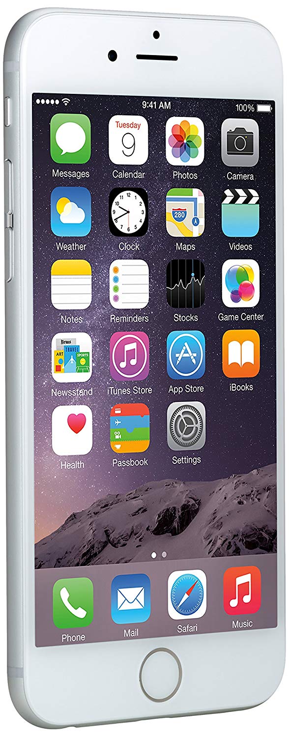 Apple iPhone 6 Plata 64GB Smartphone Libre (Reacondicionado)