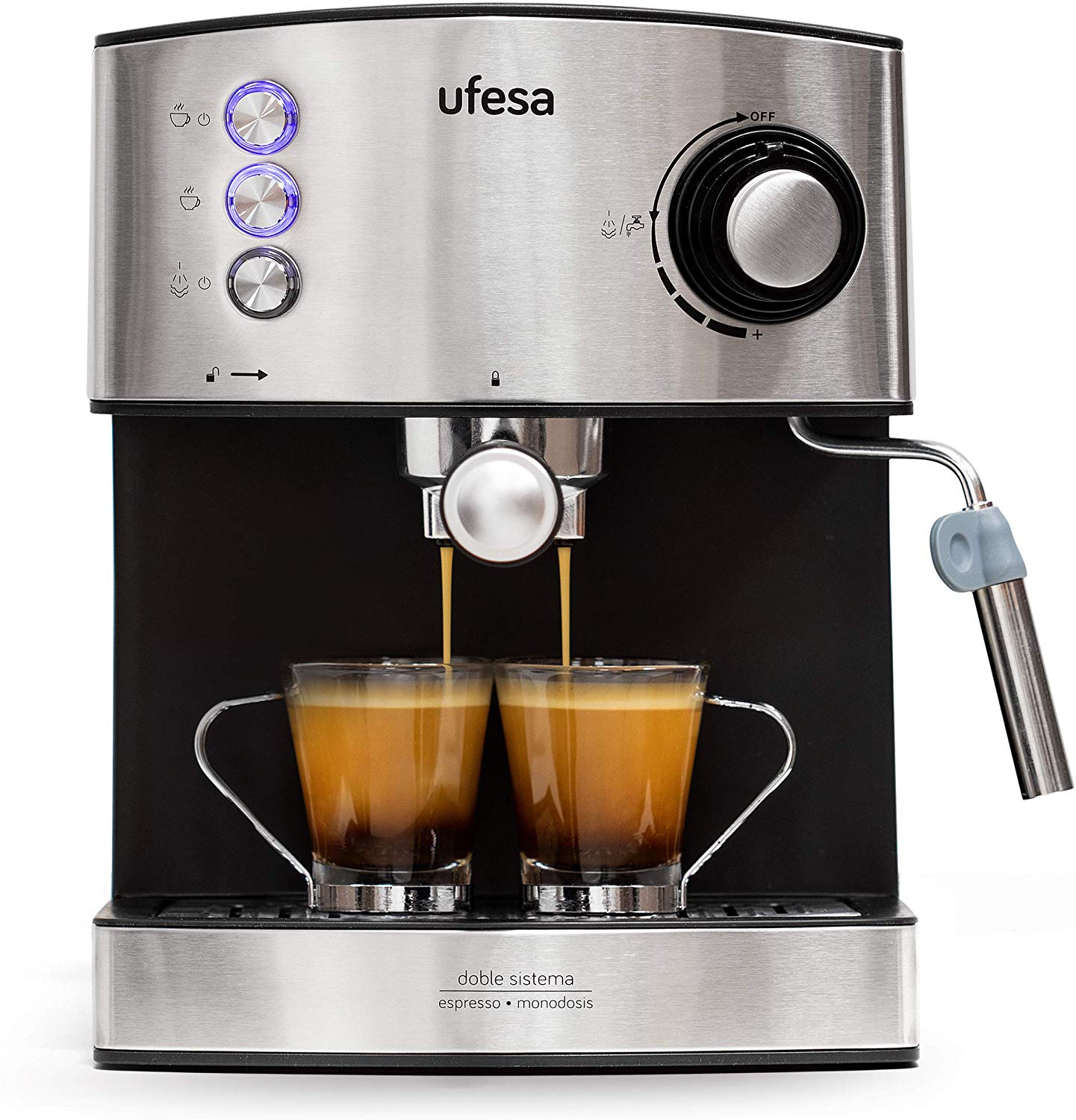 Ufesa CE7240 - Cafetera Espresso, 850W amazon